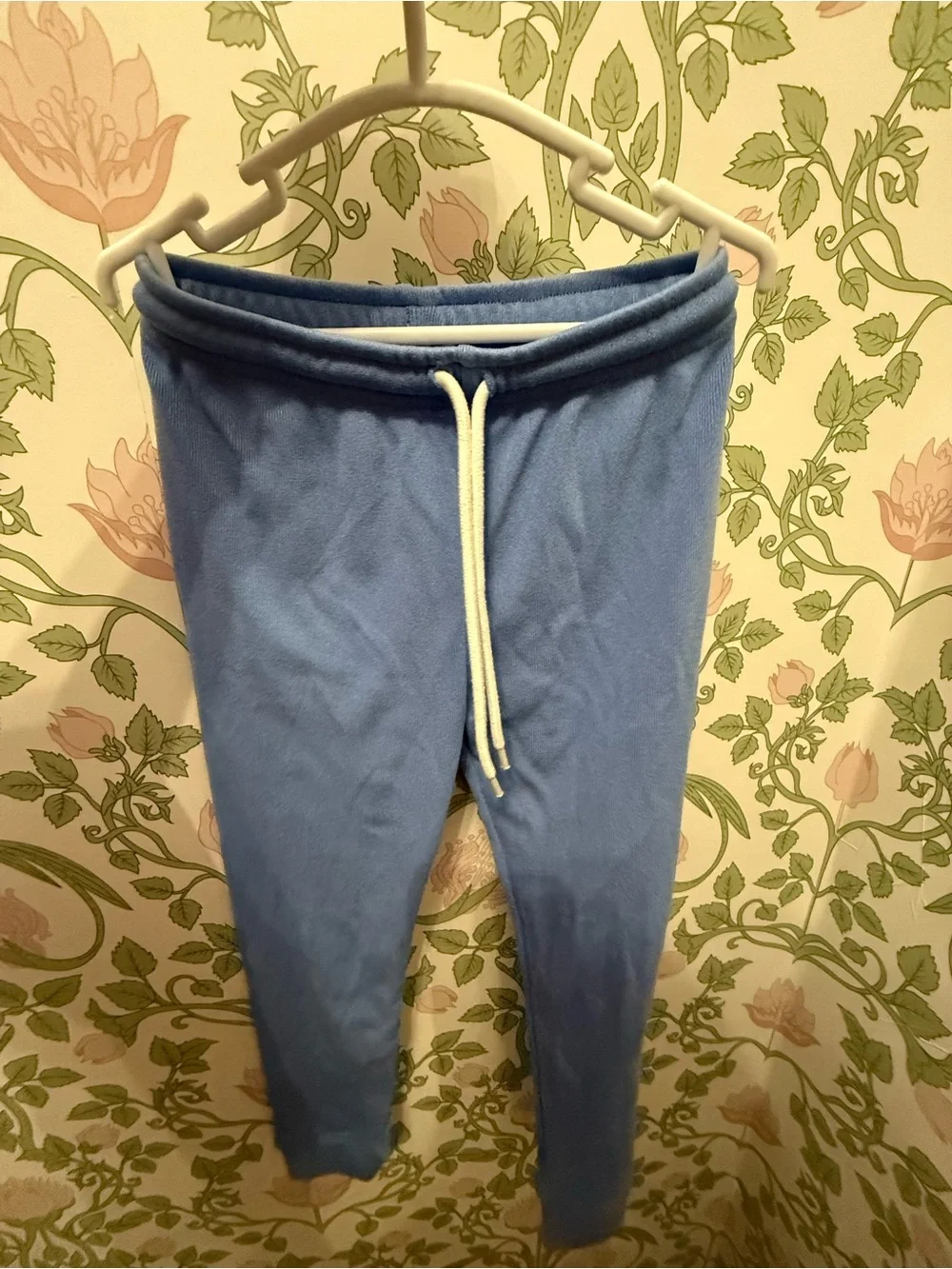 Mom + Mini Match Jogger Sets- Blue- S & 5T